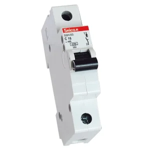 AC Miniature Circuit Breaker MCB 1P 2P 3P 4P C16 6 63A 400V 4.5kA DIN Rail Overload Short Circuit Protection