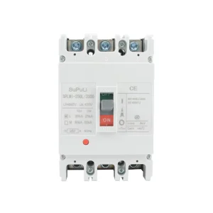 AC Molded Case Circuit Breaker 3 Poles 250A 25KA MCCB AC Circuit Breaker With CE Certification