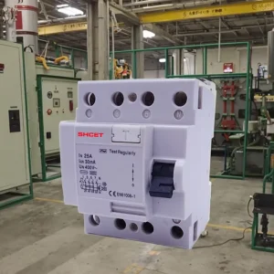 AC RCCB 2P 4P 30mA 100mA 300mA 6A 10A 16A 20A 25A 32A 40A 50A 63A Residual Current Circuit Breaker Earth Leakage ELCB