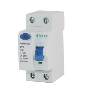 AC Smart Residual Current Device RCD RCCB Type Differential Circuit Breaker 2P 230V 6KA 63A 10mA 30mA 100mA 300mA ELCB