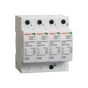 AC Surge Protection Device 275V 320A AC SPD 1P 2P 3P 4P 1P+N 3P+N Surge Arrestor T1 T2 SPD