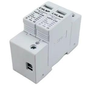 AC Surge Protector 4P Power Surge Protection Device SPD Household 220V 385V 2P Arrester Surge Switch 40KA