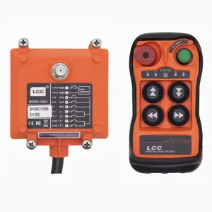 AC110V-460V Q404 Truck Crane 433MHz Universal Industrial Wireless Remote Control System Winches 4 Buttons Switch Metal