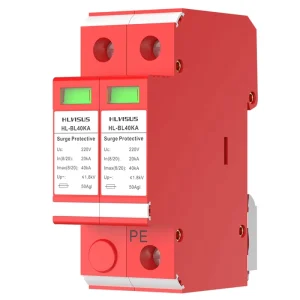 AC220V Single Phase Lightning Protector 20KA 40KA 60KA 80KA Surge Protector Indoor Outdoor Secure Power Protection