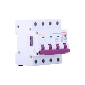 AC230/400V 4 Pole 10A MCB Miniature Circuit Breaker for Home Electrical Protection