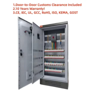AC480V 1250A Low Voltage Switchgear Panel IP55 Outdoor Indoor Power Distribution Cabinet with ATS MCCB