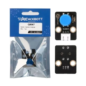 ACEBOTT 12X12mm Big Key Light Touch Switch Module OEM ODM Hat High Level Output For Arduino Switches