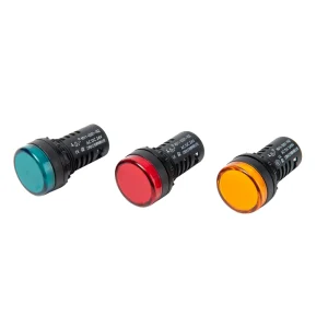 AD11 22mm Indicator Lamp Electric AC DC 220v Waterproof LED Signal Made Of Durable Plastic