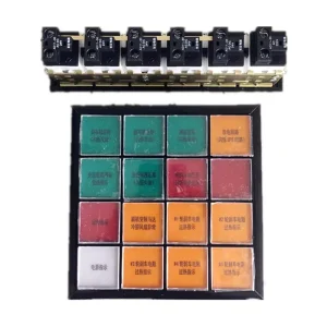 AD11 30ZH 30V Indicator Light Combined Type LED Square Symbol 3 Transverse Rows and 5 Straight Columns 220V Plastic Material