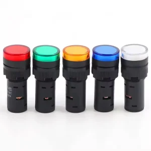 AD16-16DS LED Pilot Lamp LED Indicator Light 24V 220V 380V Red Yellow Green Blue White Signal Light Lamp