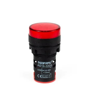 AD16 22 Panel Mount 22mm LED AC DC 6V 12V 48V 110V 220V 380V Equipment Signal Pilot Lamp Indicator Light