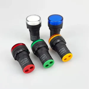 AD16 22DS 22mm pilot Lamp Led Lighting Signal Indicator Lamp 12V 24V 110V 220V 380V Plastic Equipment Indicator Light