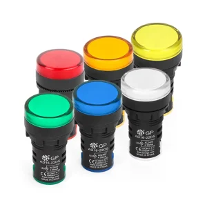 AD16-22DS Indicating Light LED Indicator Power Lamp 16mm 22mm Panel Signal Indicator AC DC Variable Color Light Pilot Lamp