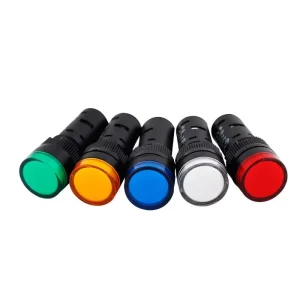 AD16-22DS LED Indicator Appliance Indicator Light Flame Retardant Dust Proof Power Indicator