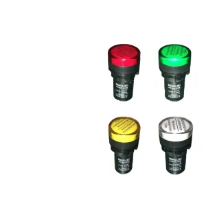 AD26B 22SM AC220V Red 22mm Panel Mount Flashing Buzzer Indicator Light Alarm Signal Lamp for Control Cabinet