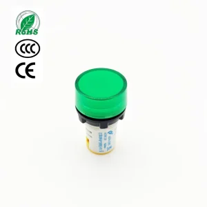 AD56-22BS B Type Trapezoid LED Plastic Material Mounting Hole Diameter 22mm 5V~380V Indicator Light Signal Pilot Lamp