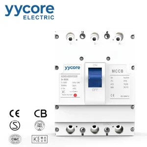 ADM3-800M/3300 800A MCCB 3P 35kA Icu Moulded Case Circuit Breaker IEC 60947-2 CE 415V 690V