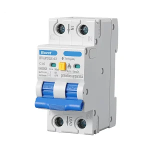 AFDD RCBO Arc Fault Residual Current Circuit Breaker Overload Short Circuit 2Poles 4.5kA Breaking Capacity