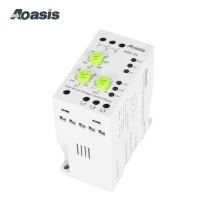AGK 04 Voltage Monitoring Device Relay Din Rail Mount Mini Low Voltage Protection Relay for Factory Home Protection