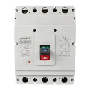 AM1 800M/3300 Series Moulded Case 3P 630A 700A 800A Dcv Circuit Breaker Mccb Operating Voltage 800v Ac