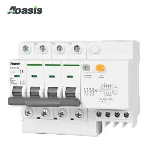 AOASIS AOLE 4P Residual Current Circuit Breaker with Overcurrent Protection (RCCB)