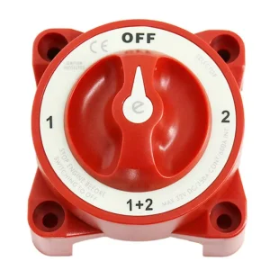 ARL-9001 350A 32V Solenoid Switch 4 Position E-Series Cut-off Marine Battery Switch Alternator Field Disconnect CE