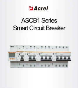 ASCB1 63 Smart Miniature Circuit Breaker RS485 Modbus Remote Control Leakage Overcurrent Protection MCB