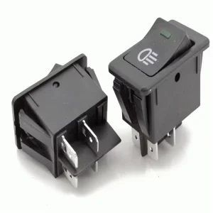 ASW 17D 12V 35A Car Fog LED Light Rocker Toggle Switch Auto LED Car Light Switch