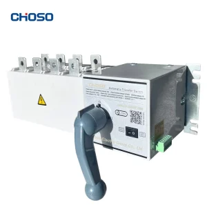 ATS 160A 220V RMQ1 160 4P PC Type 4P Single Phase Automatic Transfer Switch Overload Protection Energy Saving CB Switch 5kA 8kA