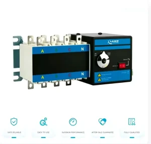 ATS 630A Automatic Transfer Switch 4 Pole Dual Power Changeover PC Class For Generator Three Phase 400V