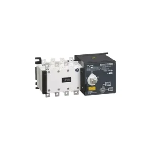 ATS Auto Automatic Transfer Switch Manufacturer 4P 100A CE DC 3 Position AC Change Over Switch 400V 630V