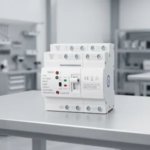 ATS Automatic Transfer Switch 100AE 4P PC Grade Dual Power Switch AC220V Solar Energy Municipal Grid Automatic Switching