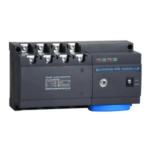 ATS CE OEM ODM Factory Low Voltage AC 400V 3P 4P ATS Flame-retardant Casing 125A 250A Automatic Transfer Switch