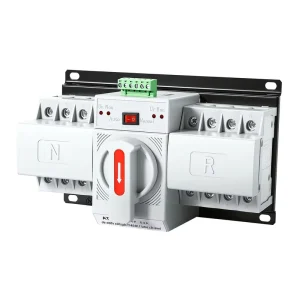 ATS Dual Power Automatic/Manual Transfer Switch CB-Class 2P 63A Household Two-Way Power Intelligent
