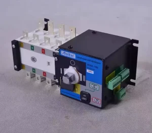 ATS Dual Power Automatic Transfer Switch 4P Generator Set with 400V 10kA Copper Moulded Case Circuit Breakers
