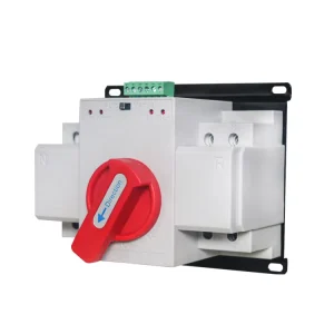 ATS Dual Power Distribution Control Cabinet Box 63A 2P 4P Automatic Transfer Switch Generator Control Unit for PC Type