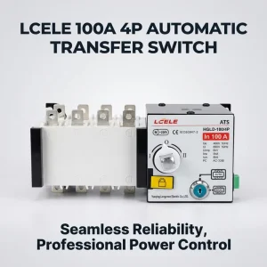 ATS Electrical 2P 4P 63A 100A 125A Change Over Switch Automatic Transfer SWITCH