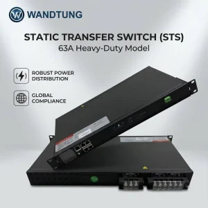 ATS STS Rack PDU Smart Power Distribution Unit 220v 16 32A SPCC Steel Power Distribution Unit for Rack Cabinets