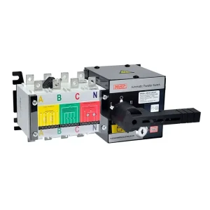 ATS Supplier PC Type 160 Amp 400V IP53 Model RP5D-160/4P 4-Pole Automatic Transfer Switch Power Changeover Switch