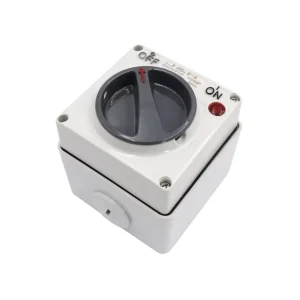 AU Standard IP66 56SW332 Manual Changeover Switch 3Pole 500V AC 32Amp Square Weatherproof Waterproof Industrial Low Switch 250V