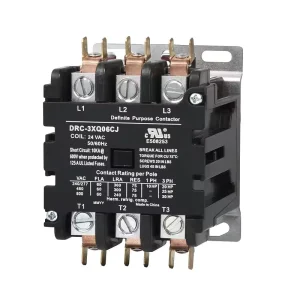 Ac Contactor 3P 60A Air Conditioner Ac Contactor 240V Special Ac Contactor for Air Conditioner