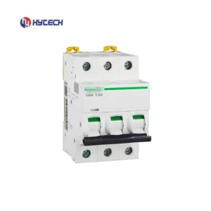 Acti 9 IC65N Miniature Breaker Tripping Curve C Type 3P 20A Thermal-Magnetic Circuit Breaker A9F18320 for MCB