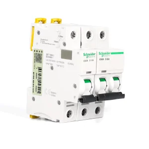 Acti 9 Series Miniature Circuit Breaker (MCB) IC65N 1P 2P 3P 4P Options C Curve 1-63A Type RCCB for Protection