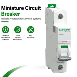 Acti9 IC65H C Curve 4P 6kA 1A 2A 3A 4A 6A 10A 16A 20A 25A 32A 40A 50A 63A Miniature Circuit Breaker