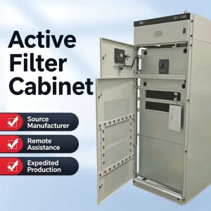 Active Harmonic Power Filter Cabinet Type Reactive Power Compensation Distribution Equipment Real Time Dynamic Power Factor