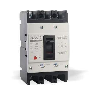 Adjustable Thermomagnetic Molded Case Circuit Breaker MCCB 3 Pole 160A