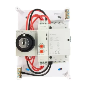 Advanced Emergency Lighting Test Distribution Box with Australian Contactor and Time Relay for Power Equipment Testing Kits