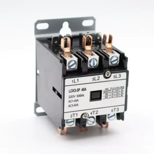 Air Conditioning AC Contactor 3P 25A 30A 40A AC Contactor 220V 380V