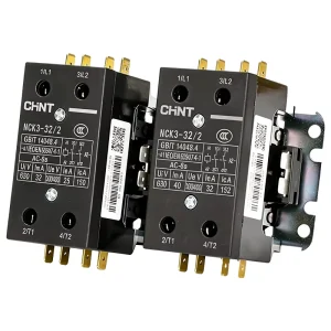 Air Conditioning AC Contactor NCK3-25/2 25A 32/2 32A 220V 50Hz 1 Phase Panel Mount CN Dedicated Cabinet Unit