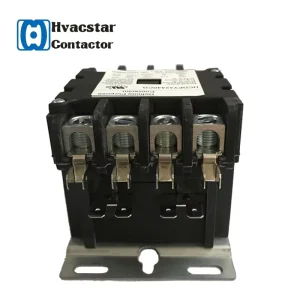 Air Conditioning HVAC Definite Purpose Magnetic 4 Pole 3 Phase 277V Electronic AC Contactor 40A Black 50 60Hz
